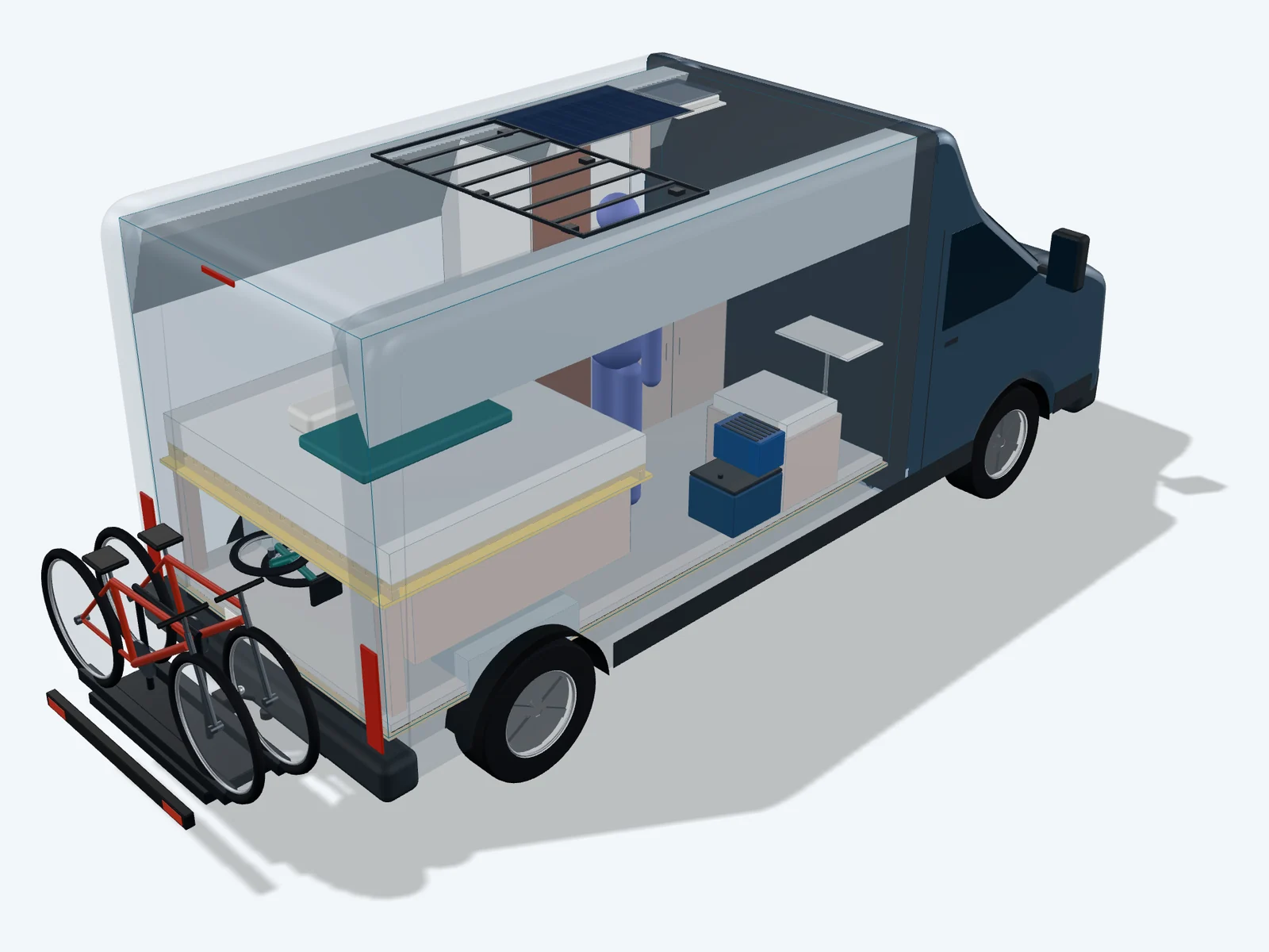 VanLogic | Camper Planer: Achslast, Gewicht & Schwerpunkt für TÜV
