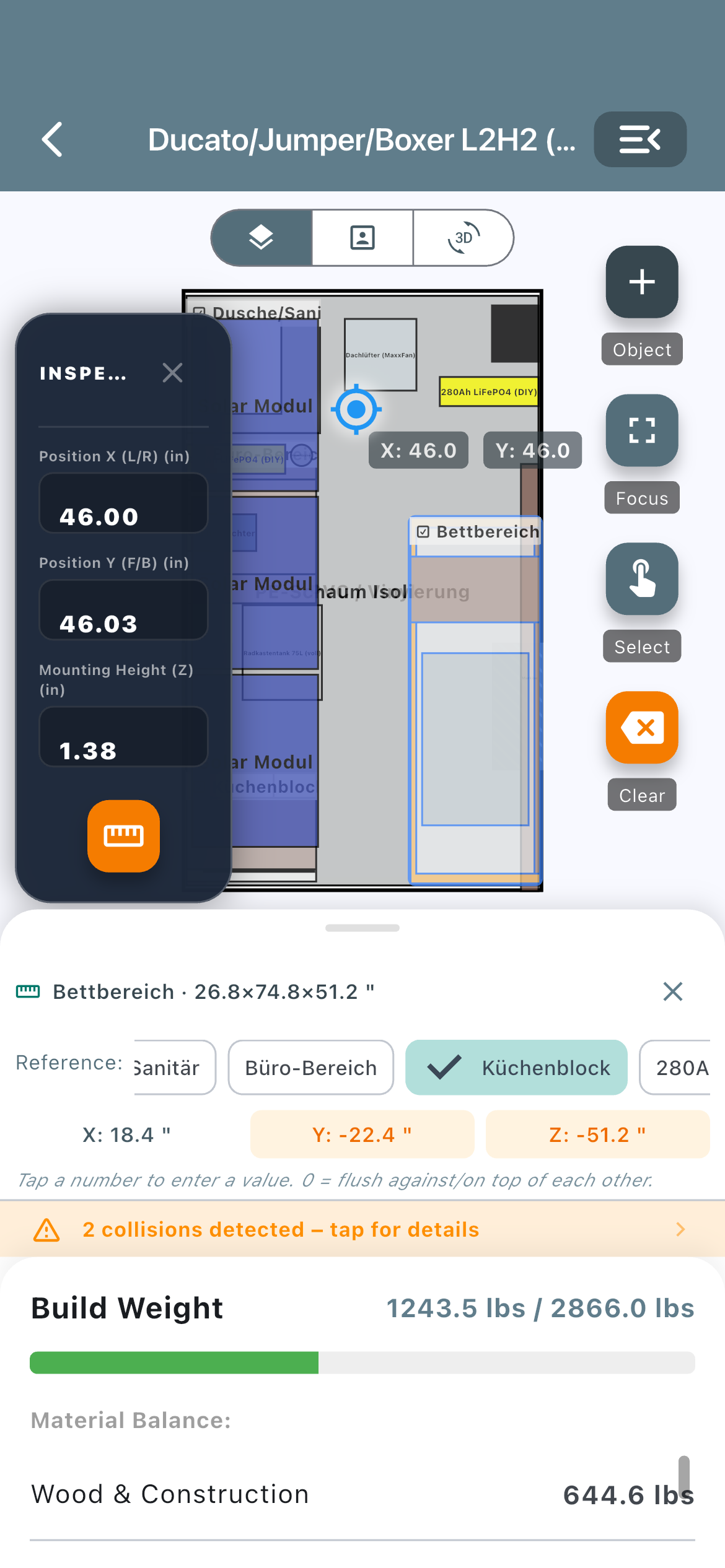 Bezug und Abstand
